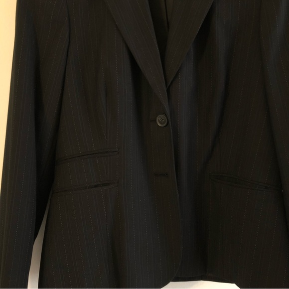 Subtle Stripe Suit Set- Jacket & Pants - Picture 2 of 6